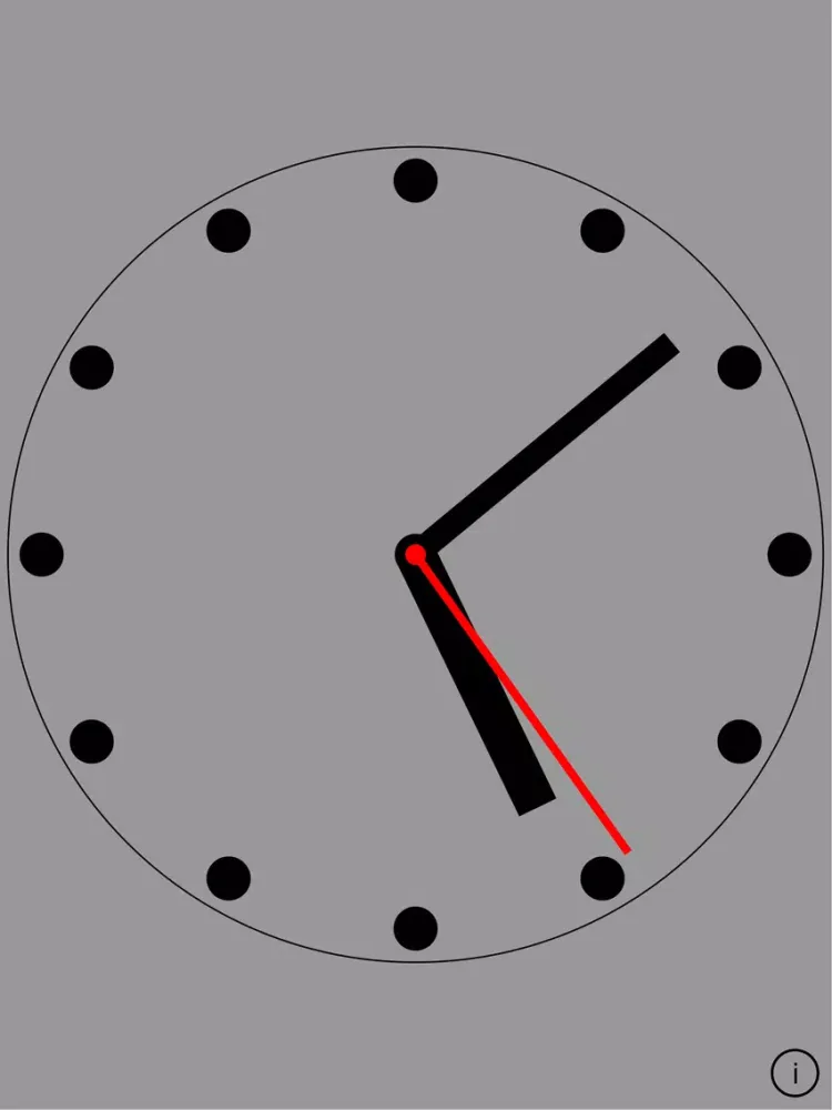 ภาพหน้าจอของ ClockIt - create & share clock iPad 