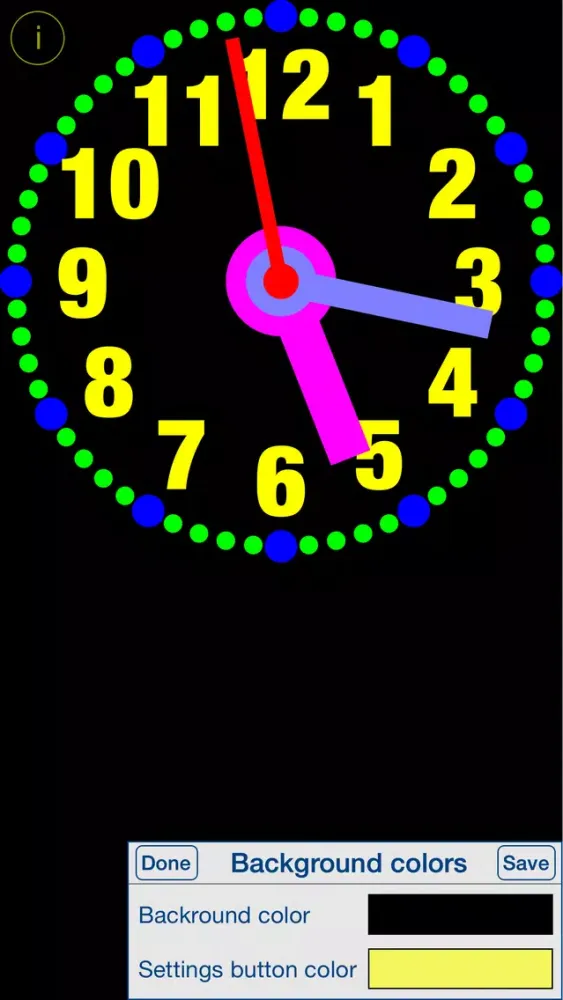 ภาพหน้าจอของ ClockIt - create & share clock