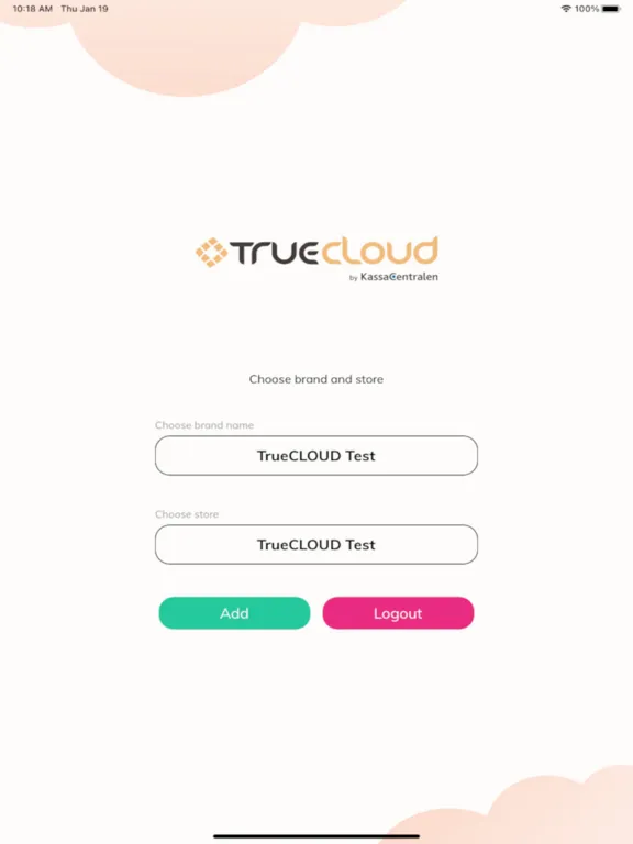 Captures d'écran de TrueCloud iPad 