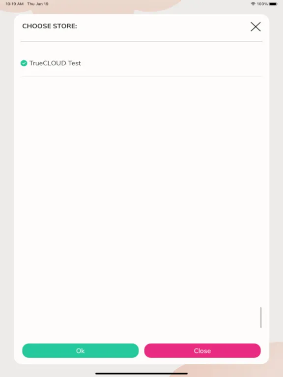 Captures d'écran de TrueCloud iPad 