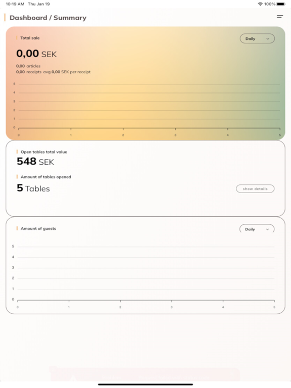 TrueCloud iPad  スクリーンショット