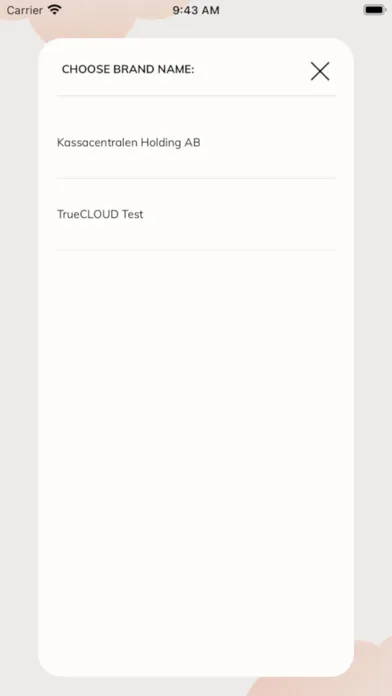 Captures d'écran de TrueCloud