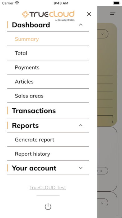 TrueCloud スクリーンショット