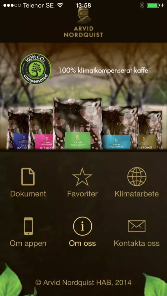 Arvid Nordquist kaffe 스크린샷