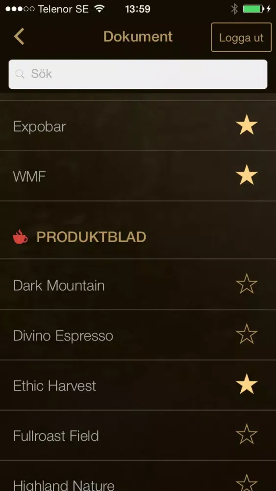 Arvid Nordquist kaffe 스크린샷