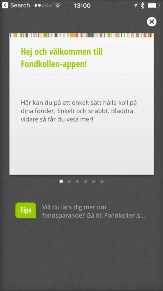 Fondkollen Screenshots