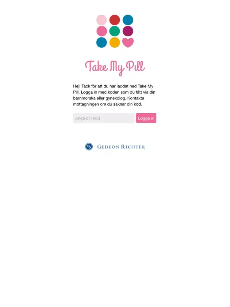 TakeMyPill iPad  Ekran Görüntüleri
