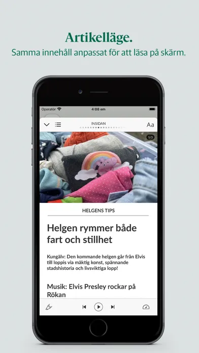 Kungälvs-Posten e-tidning স্ক্রিনশট