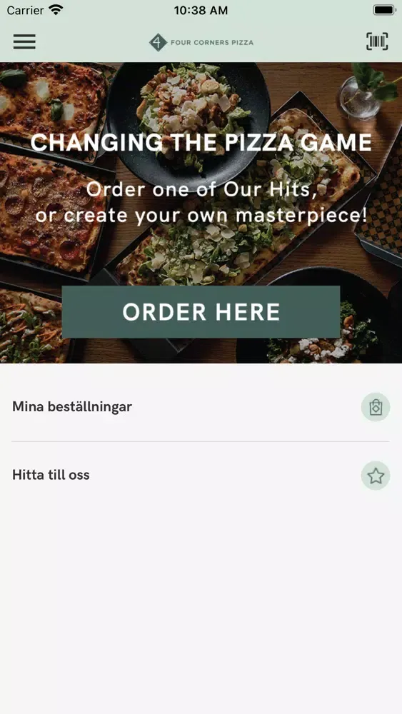 Four Corners Pizza سکرین شاٹس