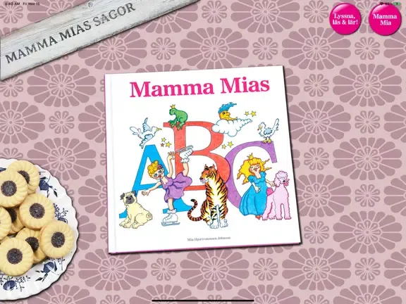 Скриншоты Mamma Mias ABC iPad 
