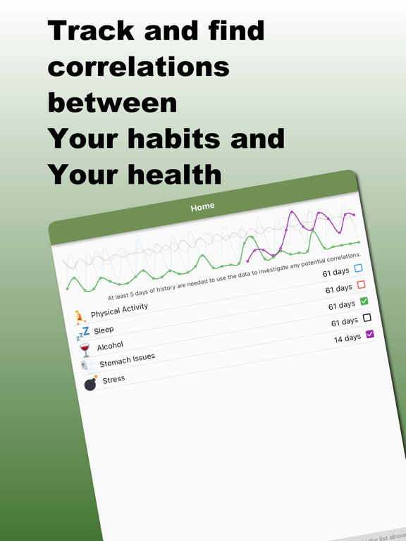 Correlation Finder iPad  Screenshots
