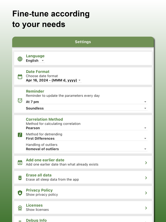 Correlation Finder iPad  Screenshots
