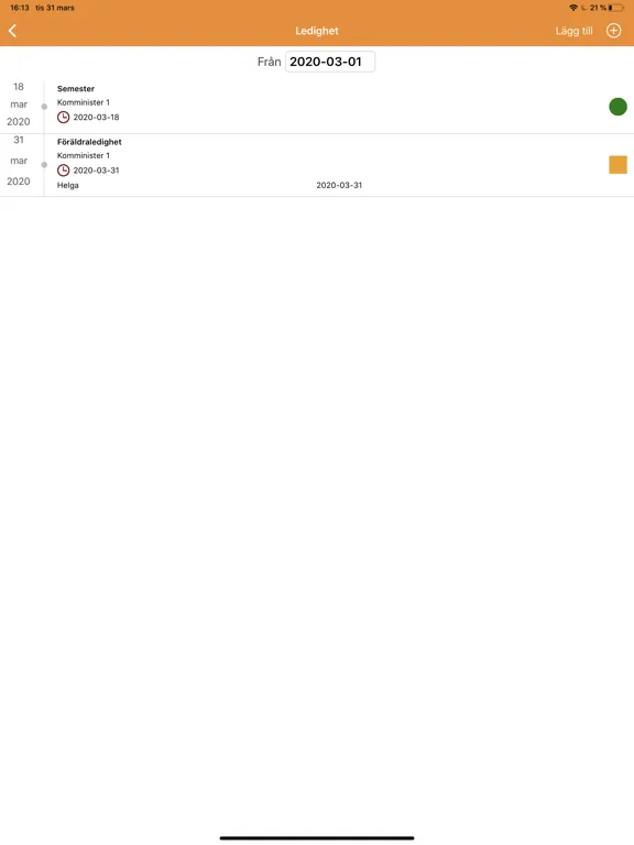 Скриншоты FAS Tid iPad 