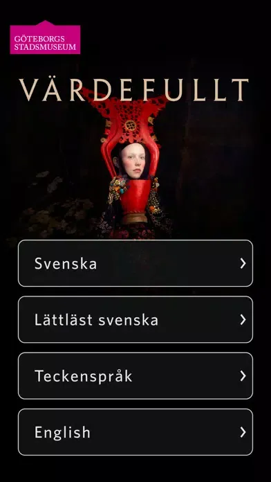 Precious Pieces audio guide – Museum of Gothenburg 스크린샷