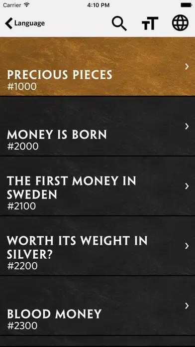 Precious Pieces audio guide – Museum of Gothenburg 스크린샷