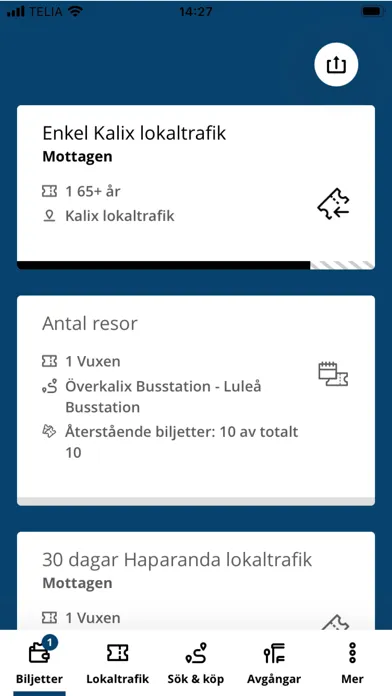 Länstrafiken Norrbotten स्क्रीनशॉट
