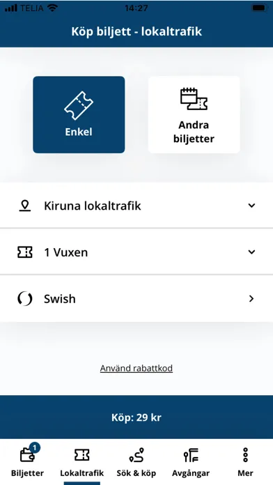 Länstrafiken Norrbotten स्क्रीनशॉट