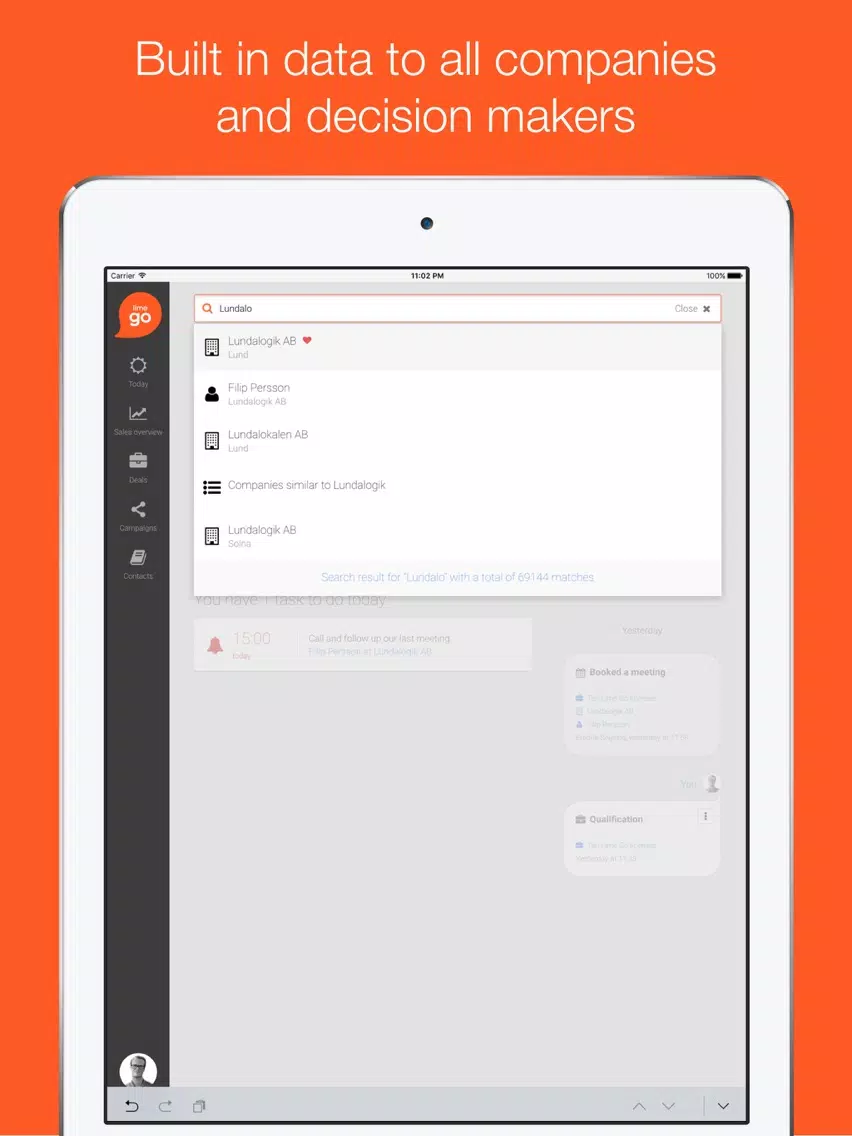 Lime Go iPad  Screenshots