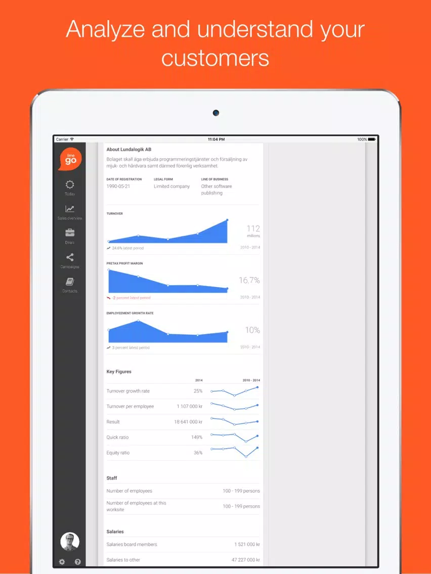 Lime Go iPad  Screenshots