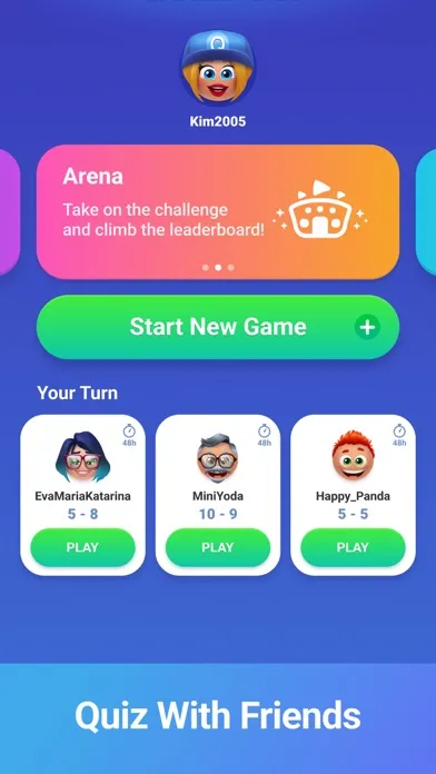 Captures d'écran de QuizDuel! Trivia & Quiz game