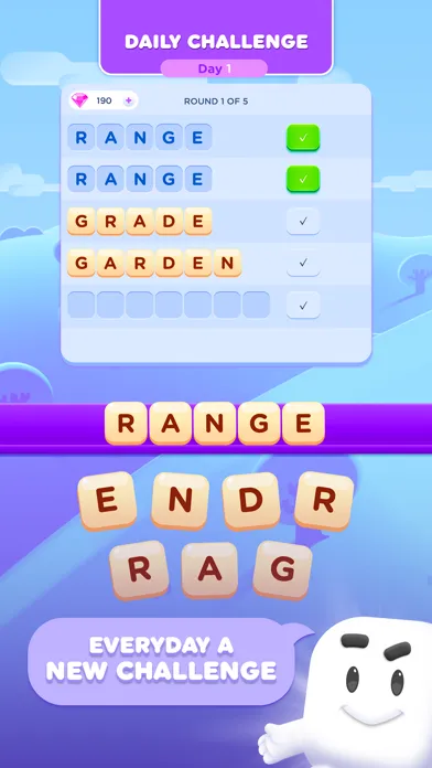 Tangkapan layar Wordzee! - Puzzle Word Game