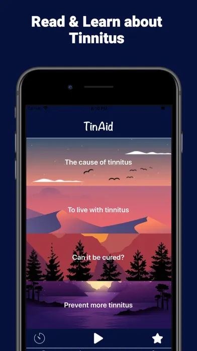 Скриншоты TinAid - Tinnitus Masker
