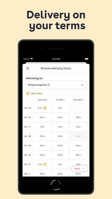 Mathem - Online grocery store স্ক্রিনশট