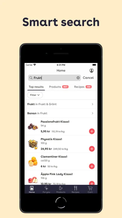 Mathem - Online grocery store স্ক্রিনশট