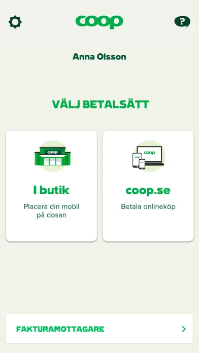 Inköpstjänst Screenshots