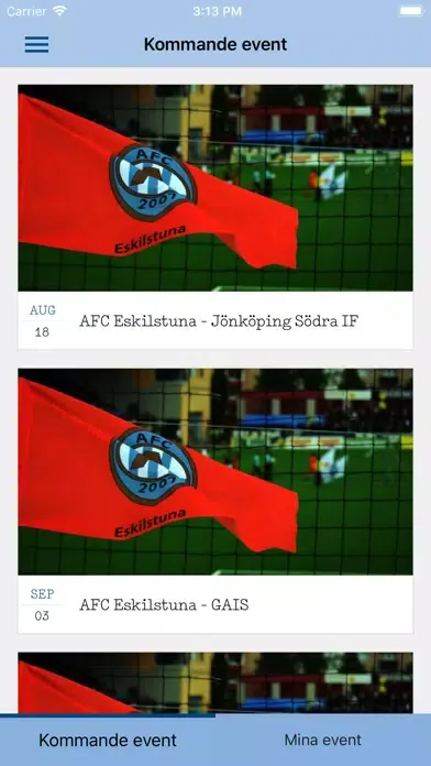 Tangkapan skrin AFC-Eskilstuna