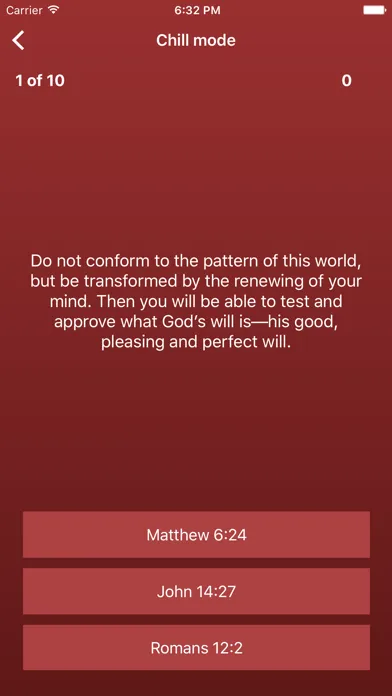 Tangkapan layar Know your bible? The bible verse quiz!