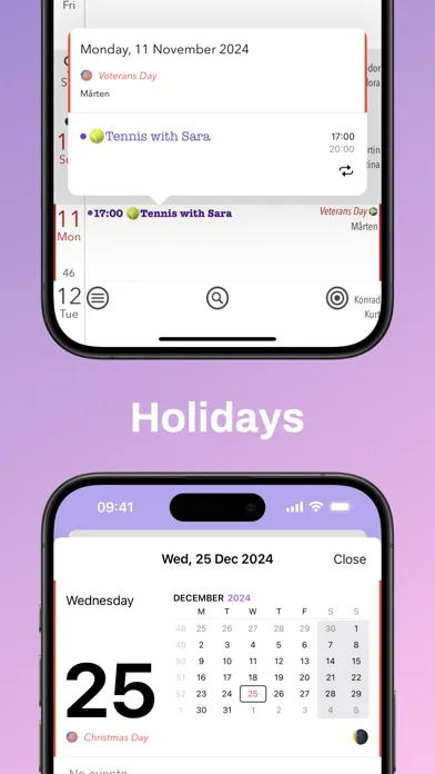 Calendar+ 스크린샷