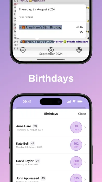 Calendar+ 스크린샷