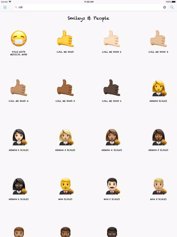 Smileys+ iPad 应用截图