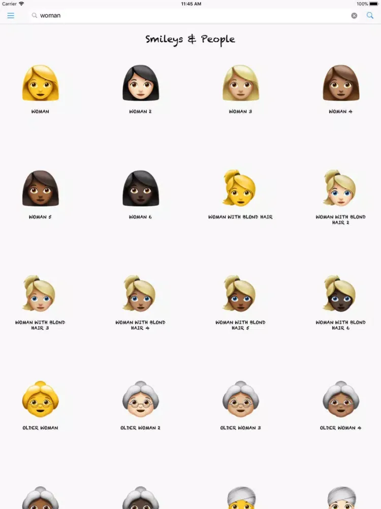 Smileys+ iPad 应用截图