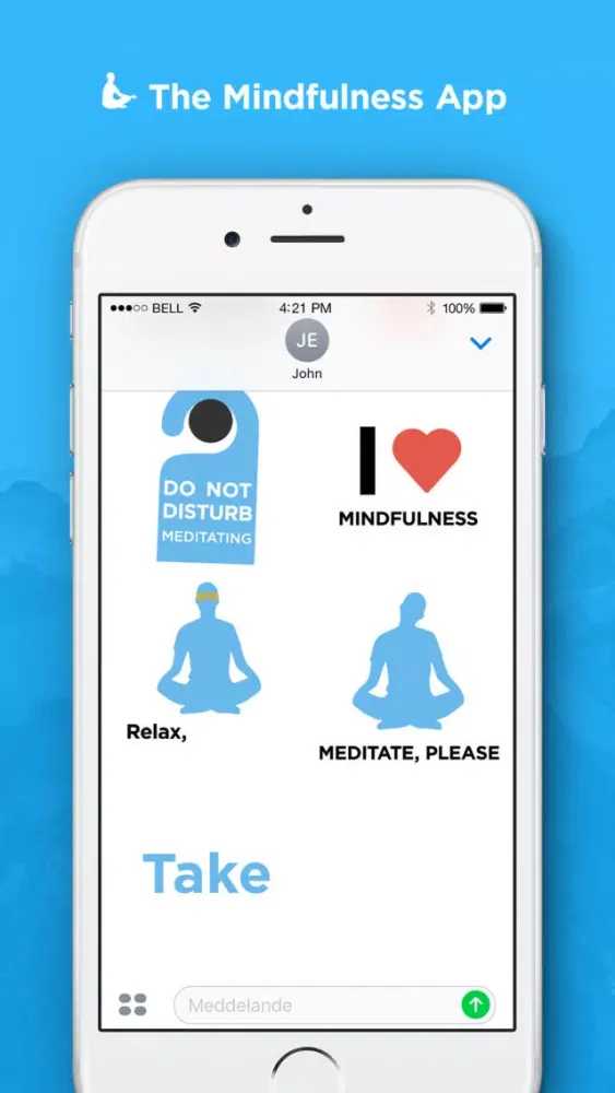 Mindfulness Stickers应用截图