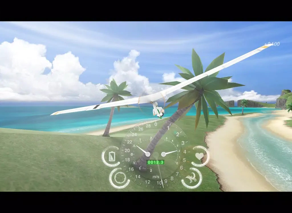 Tangkapan layar SkyRider iPad 