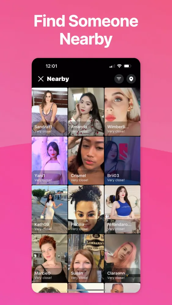 Screenshot di Video Dating & Chat: Minglify