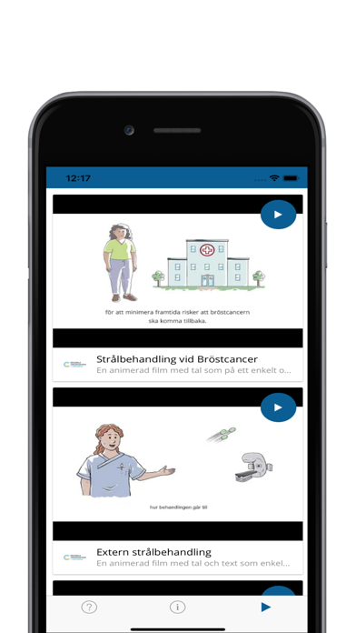 Min Strålbehandling Screenshots