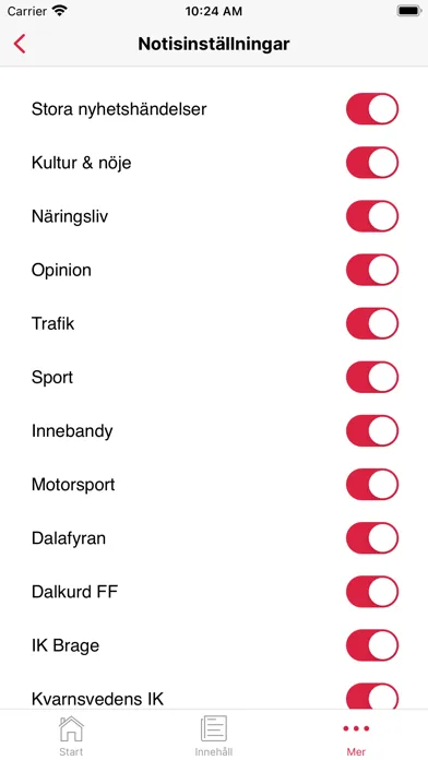 Dala-Demokraten Nyhetsapp应用截图