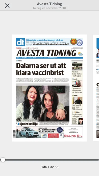 صور Avesta Tidning e-tidning