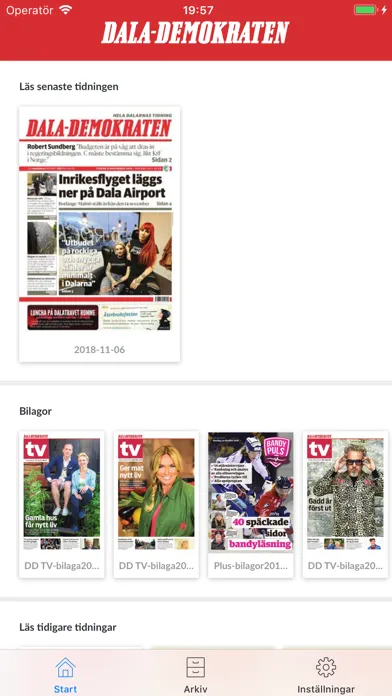 Dala-Demokraten e-tidning应用截图