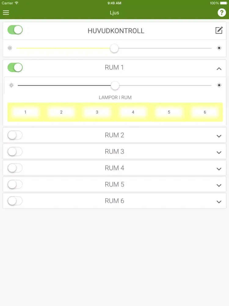 Gröna KnAppen iPad  स्क्रीनशॉट