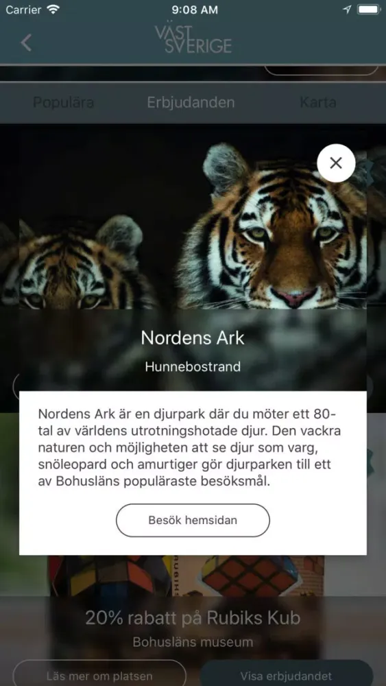Tangkapan layar Västsverige