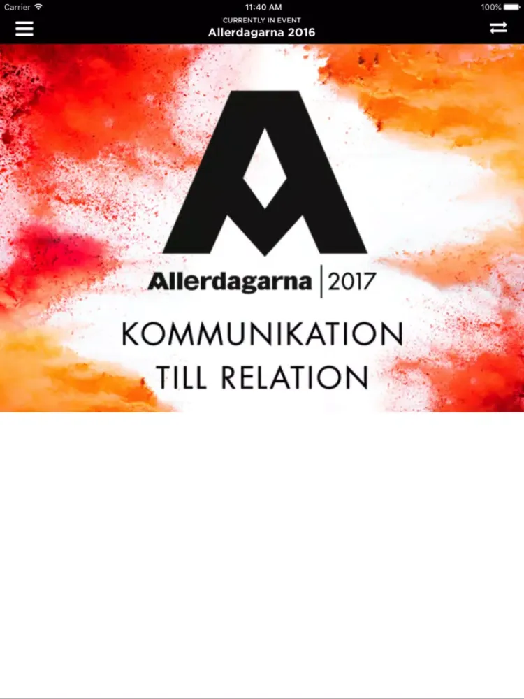 Allerdagarna iPad  स्क्रीनशॉट