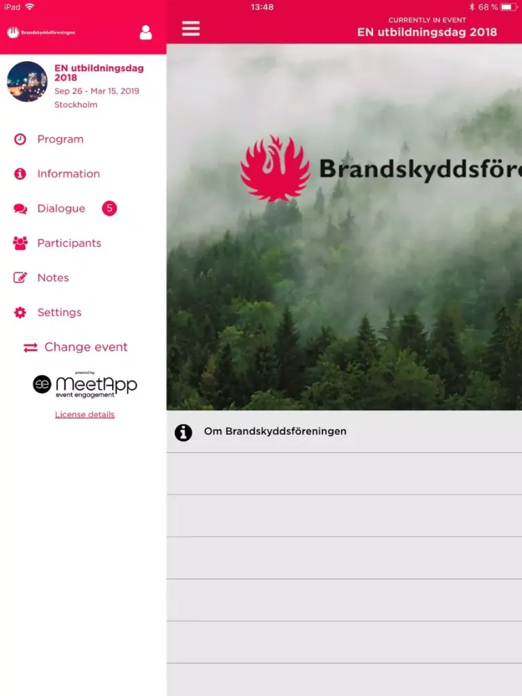 Fenix Brandskyddsföreningen iPad  Screenshots