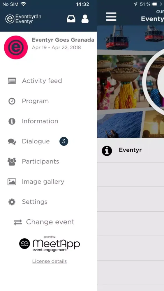 Capturas de tela do Eventyr AB Events and Meetings