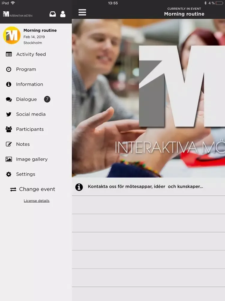 Interaktiva Möten 3.0 iPad  Screenshots