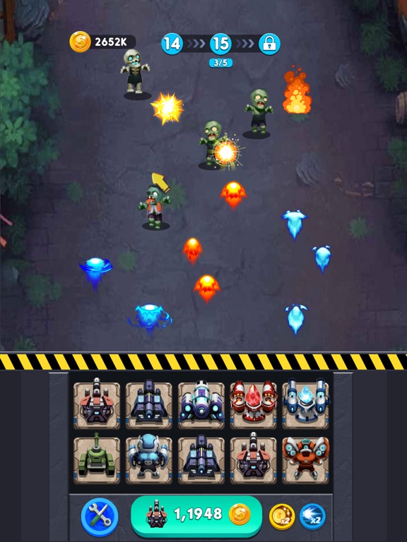 Merge Zombie Clash iPad  Screenshots