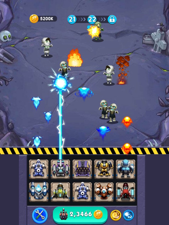 Merge Zombie Clash iPad  Screenshots